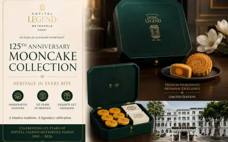 Sofitel Legend Metropole Hanoi Unveils 125th Anniversary Mooncake Collection