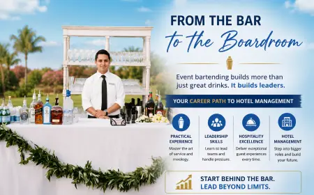 Event Bartending Builds the Next Generation of Hotel Leaders
