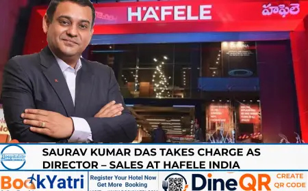 Hafele India Names Saurav Kumar Das Director of Sales