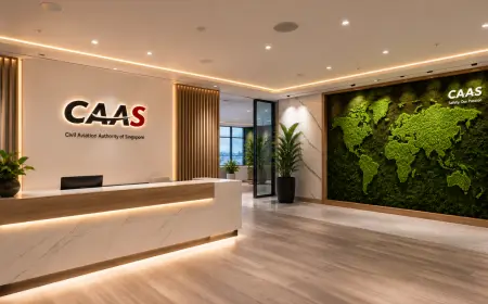 Singapore Aviation Hub Leads Asia's Private Jet Growth