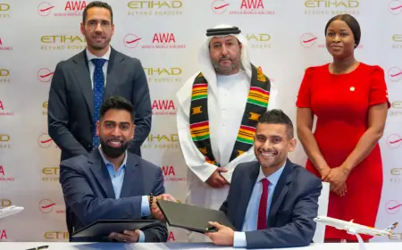 Etihad, Africa World Airlines Sign Accra Partnership