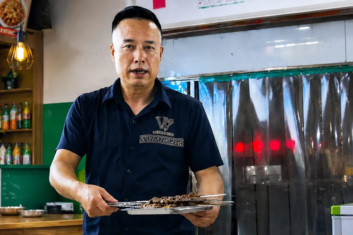 Elon Musk Lookalike Barbecue Restaurant Sees Viral Surge in China