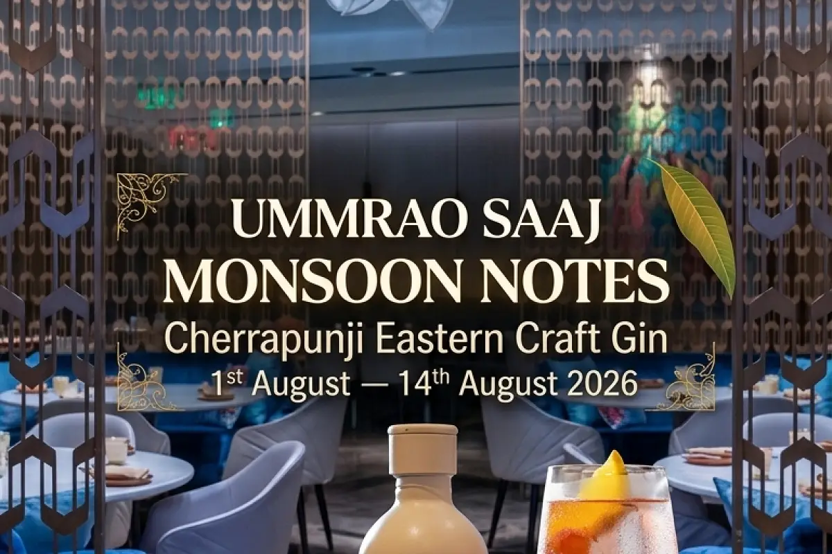 Ummrao Saaj Launches Monsoon Notes With Cherrapunji Craft Gin