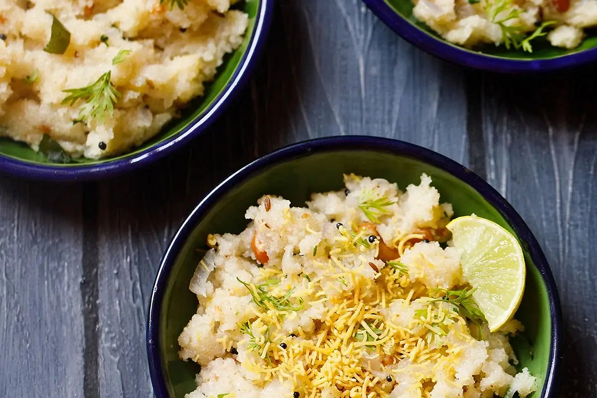 How To Make Upma (Stepwise)