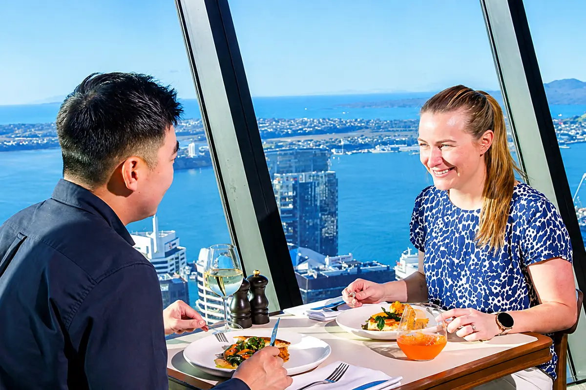 Orbit 360° Dining Auckland Reopens With New Menu