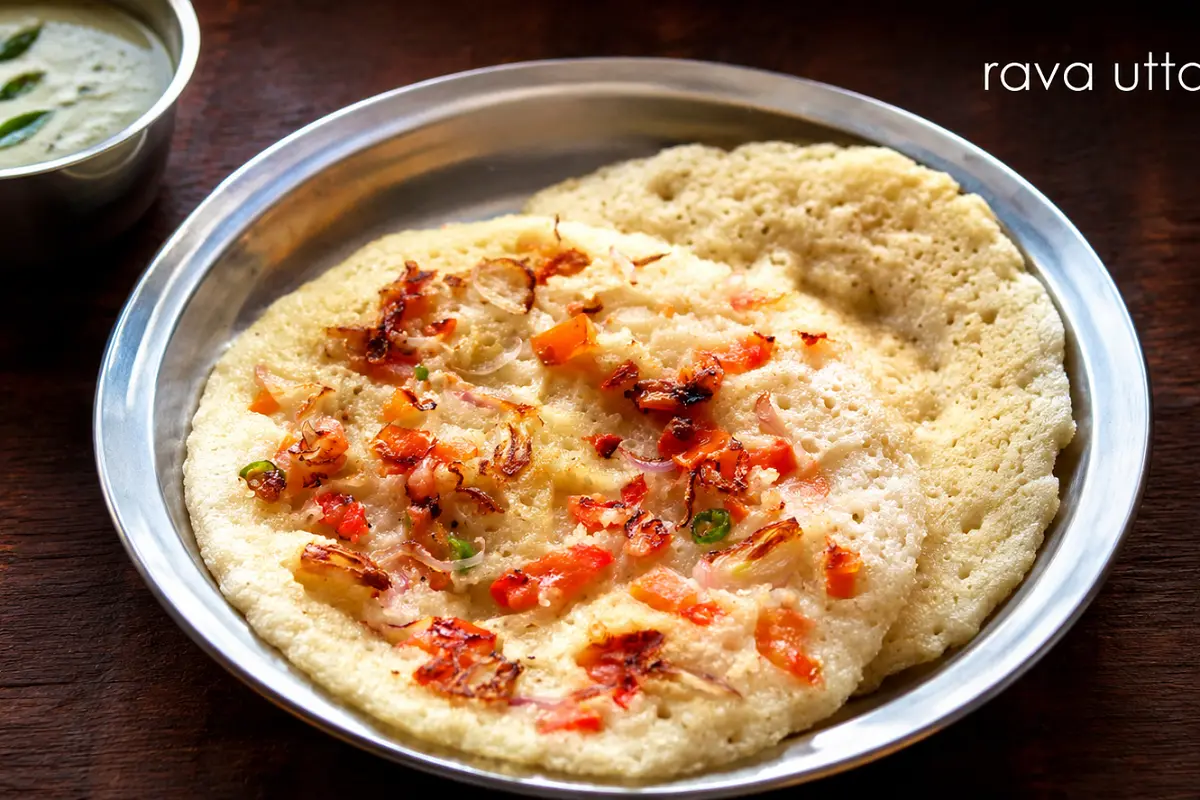 Breakfast Rava Uttapam Recipe 5 Easy & Quick Suji Uttapam Steps