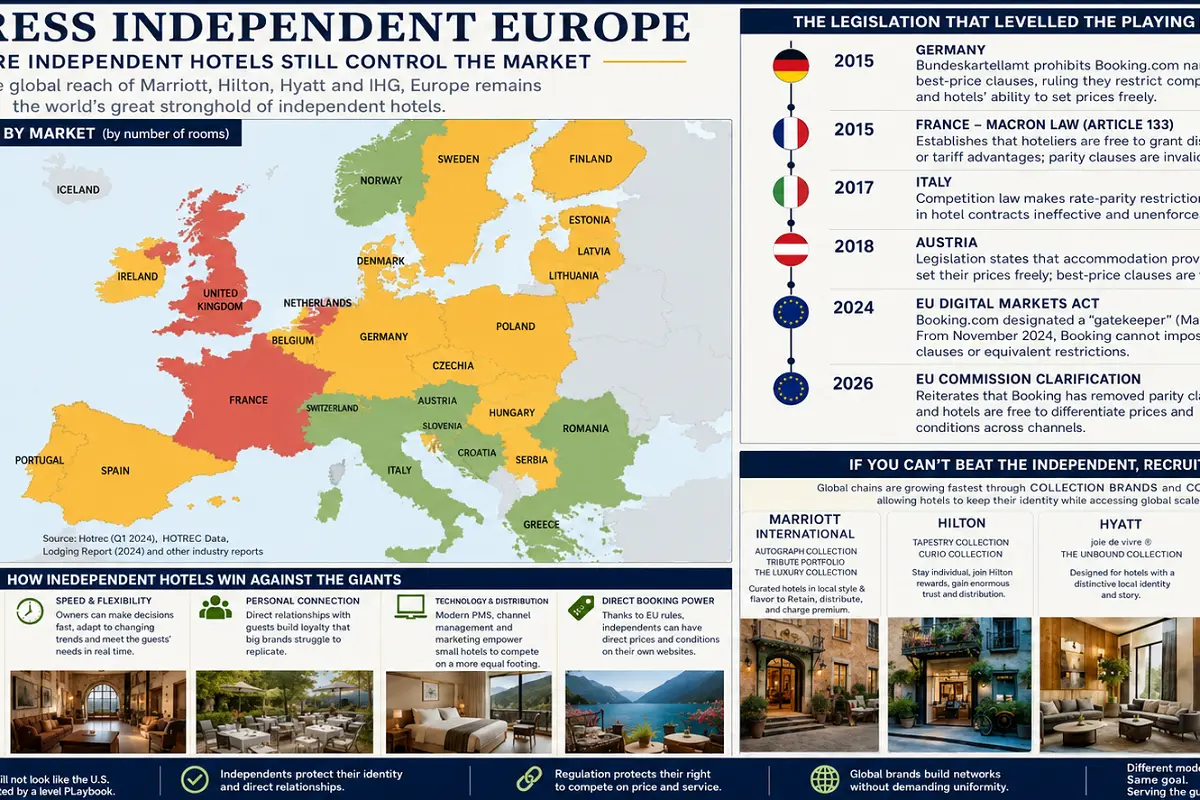 Independent Hotels in Europe Unveil a Fortress Strategy