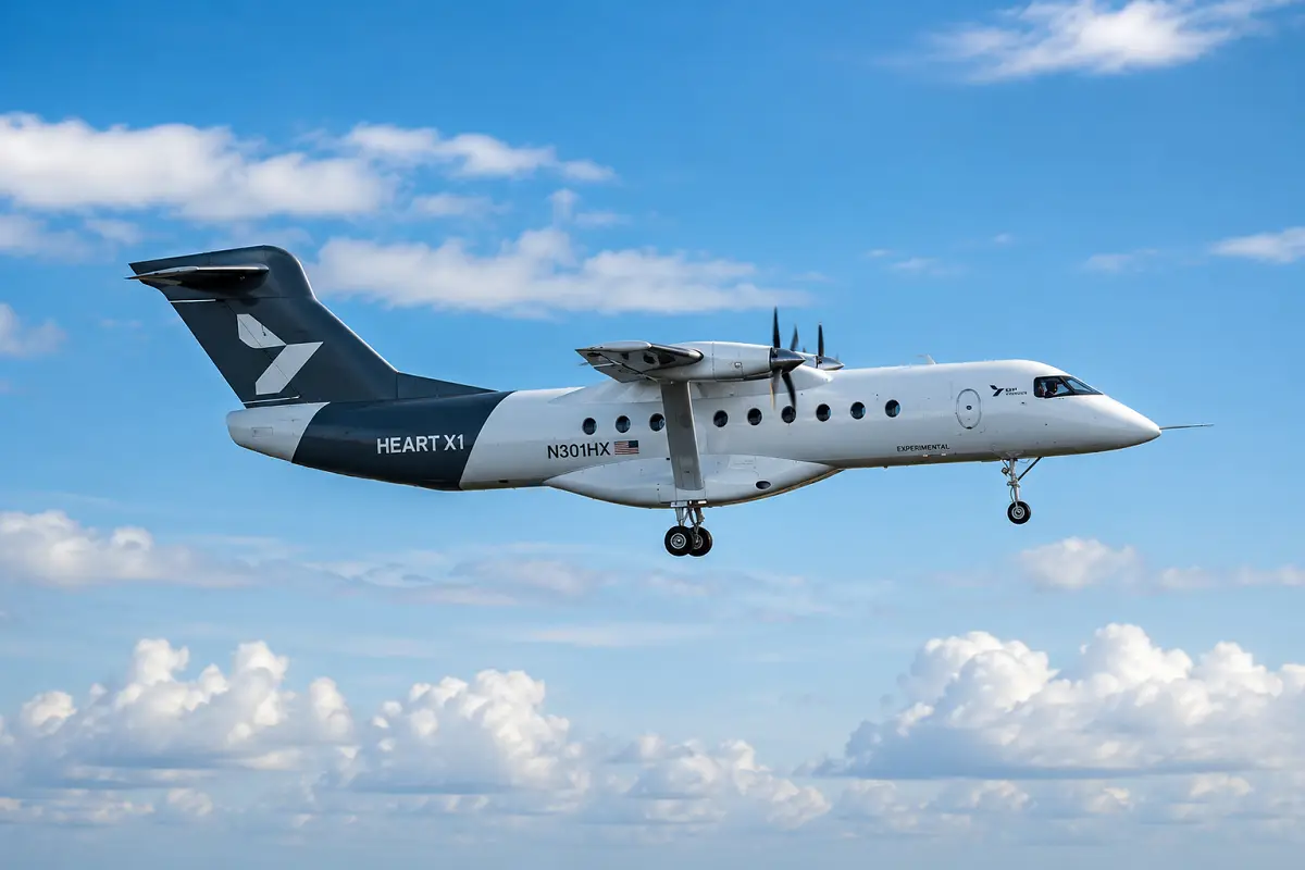 Heart Aerospace Flies Largest Electric Aircraft Using Just $5