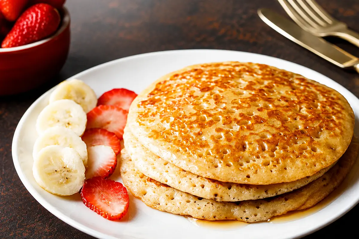 Eggless Pancakes Recipe