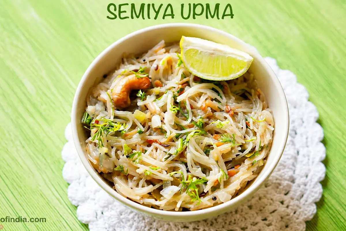 Semiya Upma | Easy Vermicelli Upma Recipe