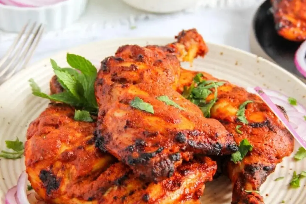How To make  Tandoori Chicken ( Stepwise )