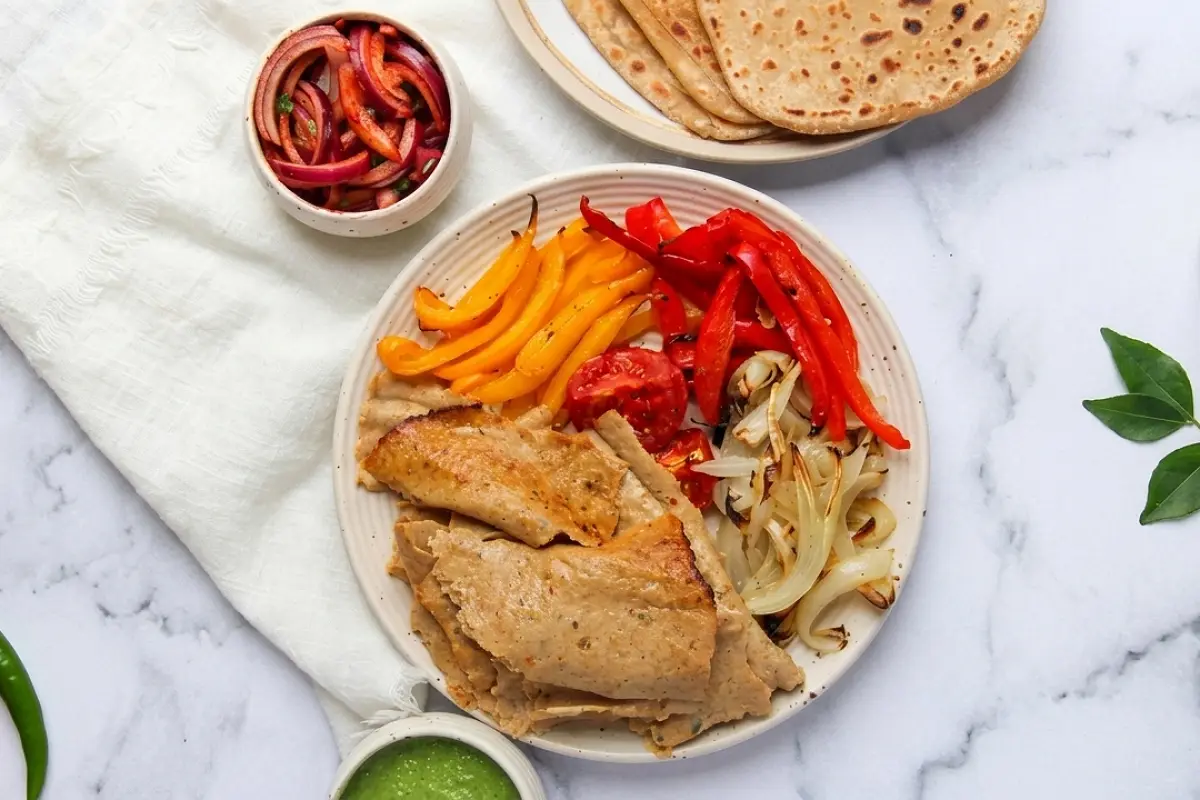 Ground Chicken Doner Kebabs Bold Indian Flavors, One Sheet Pan
