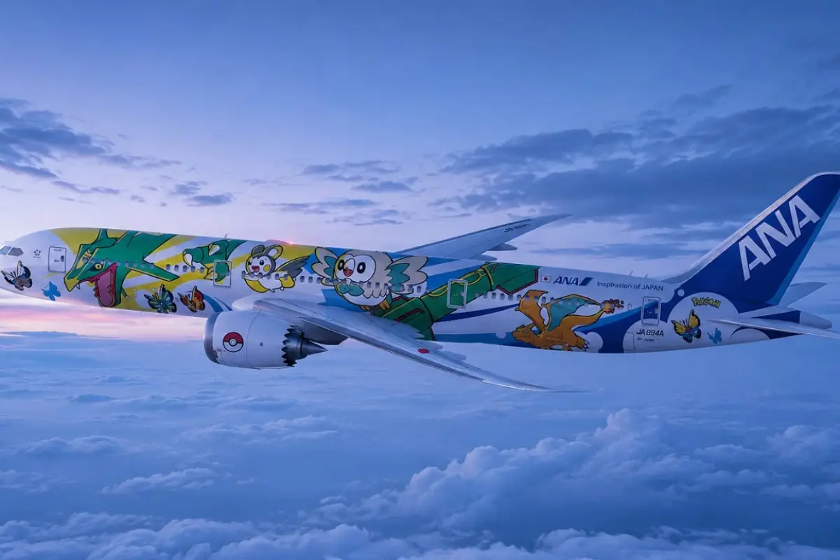 ANA Pokemon Jet Connects Travelers to 14 Regional Airports