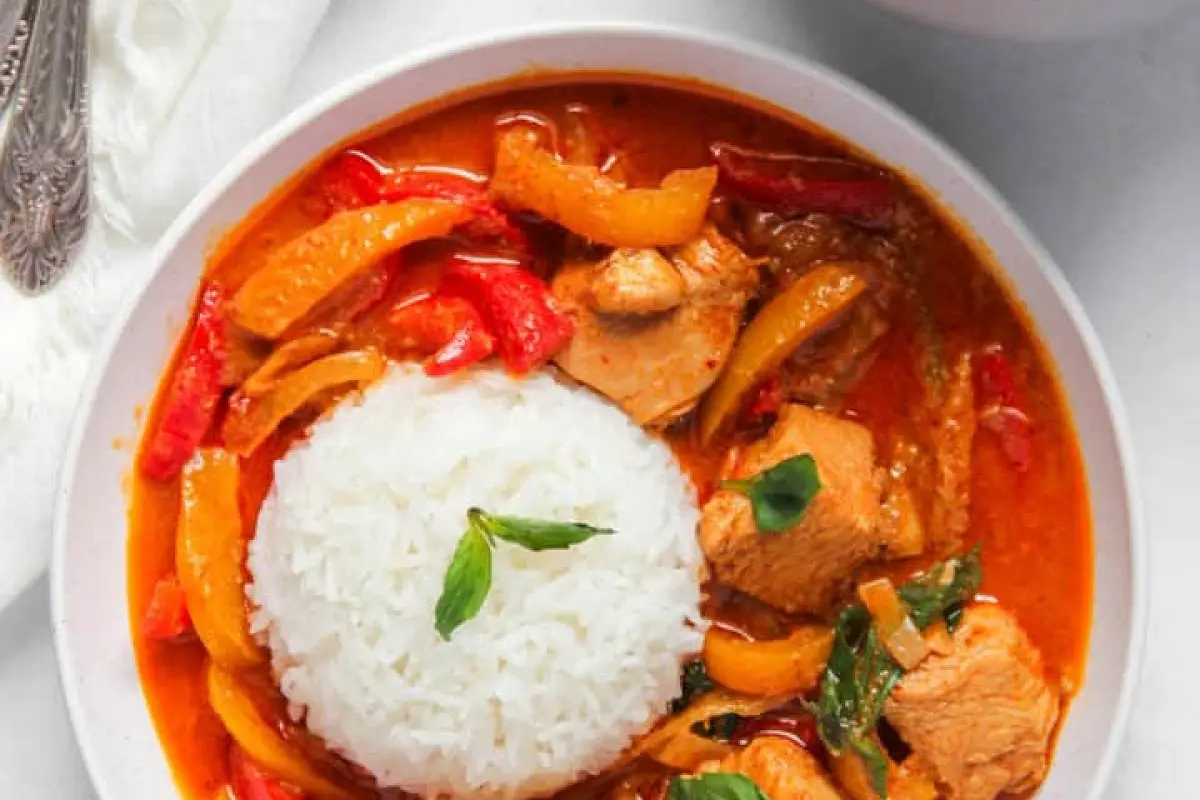 How To Make  Thai Panang Curry with Chicken ( Stepwise )