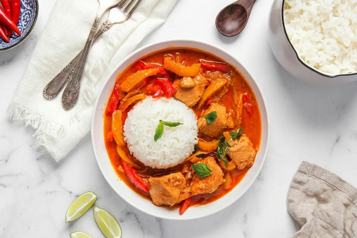 Thai Panang Curry with Chicken