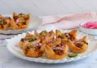 Bombay Chicken Burger Puffs