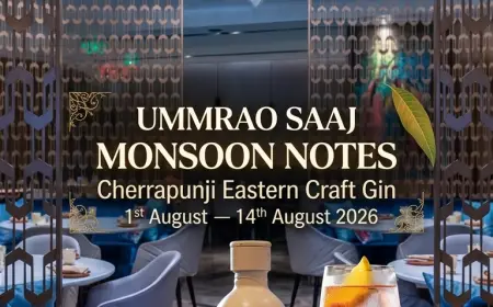 Ummrao Saaj Launches Monsoon Notes With Cherrapunji Craft Gin