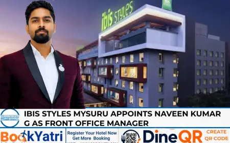 ibis Styles Mysuru Appoints Naveen Kumar G as Front Office Manager