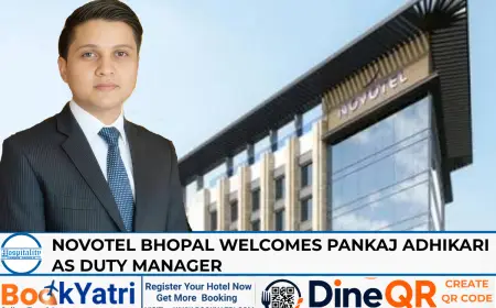 Novotel Bhopal Welcomes Pankaj Adhikari as Duty Manager