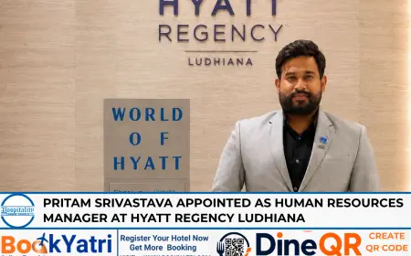 Pritam Srivastava Appointed as Human Resources Manager at Hyatt Regency Ludhiana