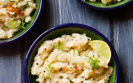 Upma Recipe (Easy Rava Upma)