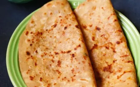 Aloo Paratha Recipe (Stuffed Potato Paratha)