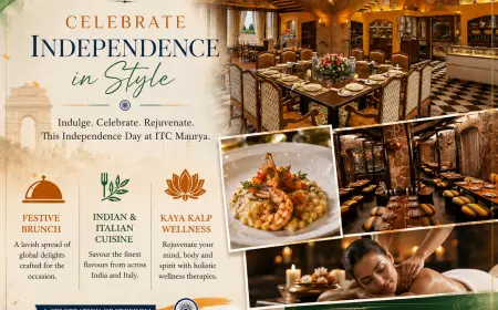 ITC Maurya Unveils Independence Day Weekend Experiences