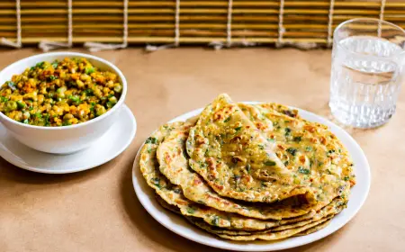 Breakfast Methi Paratha Recipe  5 Easy & Delicious Methi ke Parathe
