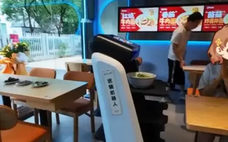 Beijing Robotic Noodle Restaurant Unveils a Futuristic Bowl