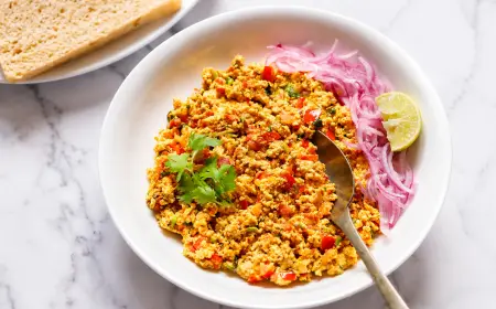 Breakfast Paneer Bhurji Recipe  Easy & Quick Scrambled Paneer in 20 Minutes