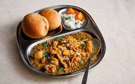 Breakfast Misal Pav Recipe Easy & Spicy Maharashtrian Street Food in 1 Hour