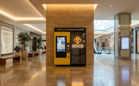 California Pizza Kitchen Automated Kiosks Launch Nationwide