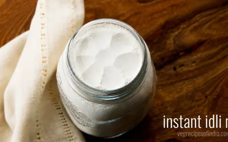 Instant Idli Recipe | Instant Idli Mix