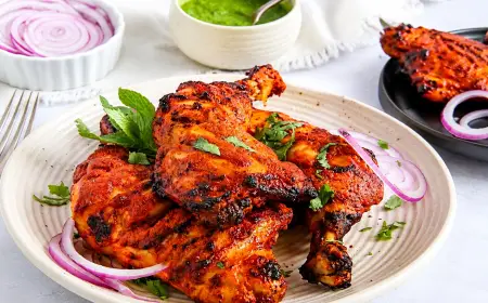 Appetizer Tandoori Chicken Recipe Easy & Authentic Oven or Grill Method