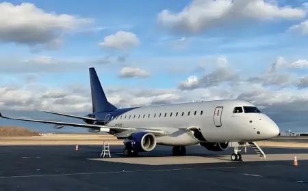 Best Jets International Secures E170 Certification for Charter