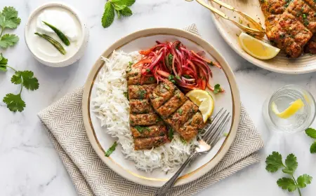 Speedy Indian Chicken Seekh Kebabs (Sheet Pan)