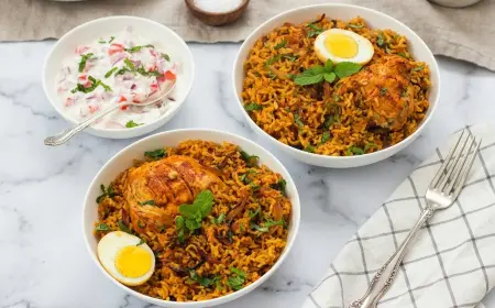 Instant Pot Brown Rice Chicken Biryani