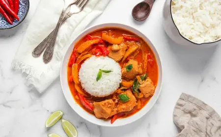 Thai Panang Curry with Chicken