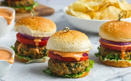 Spicy Masala Chicken Burgers