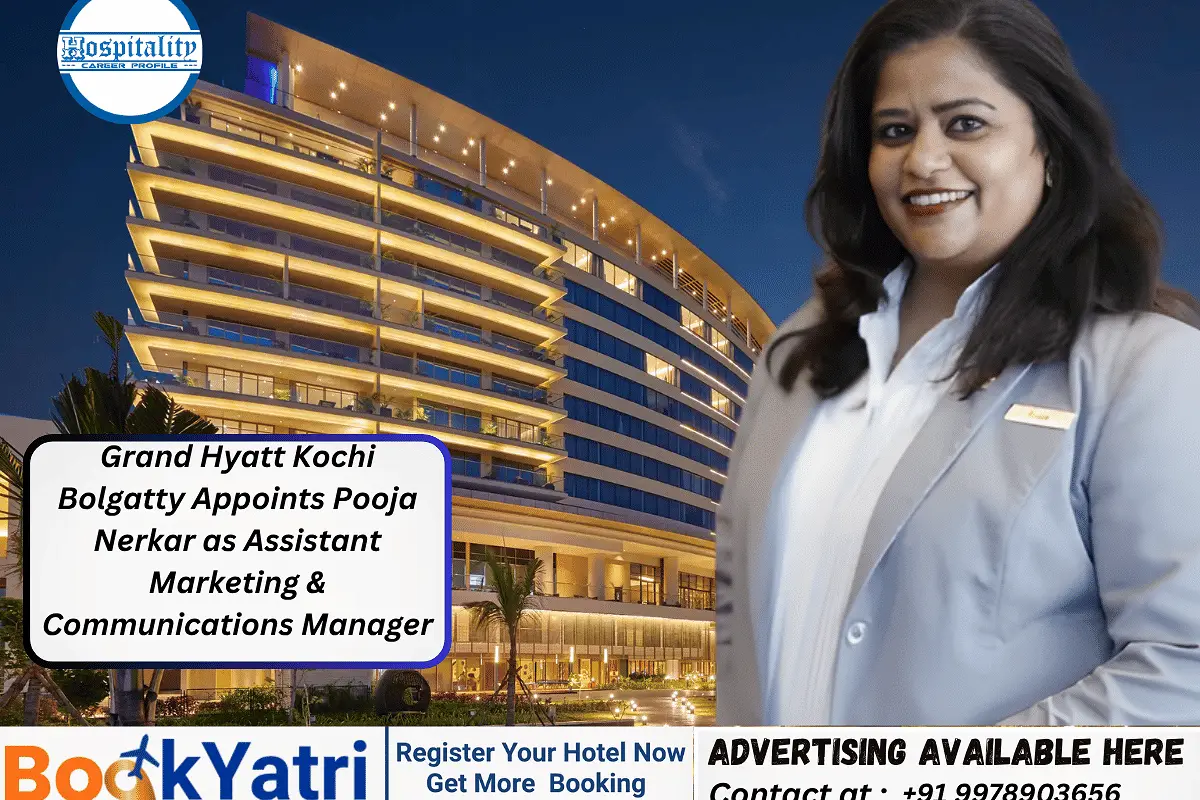 Grand Hyatt Kochi Bolgatty Names Pooja Nerkar as New Assistant Marketing & Communications Manager