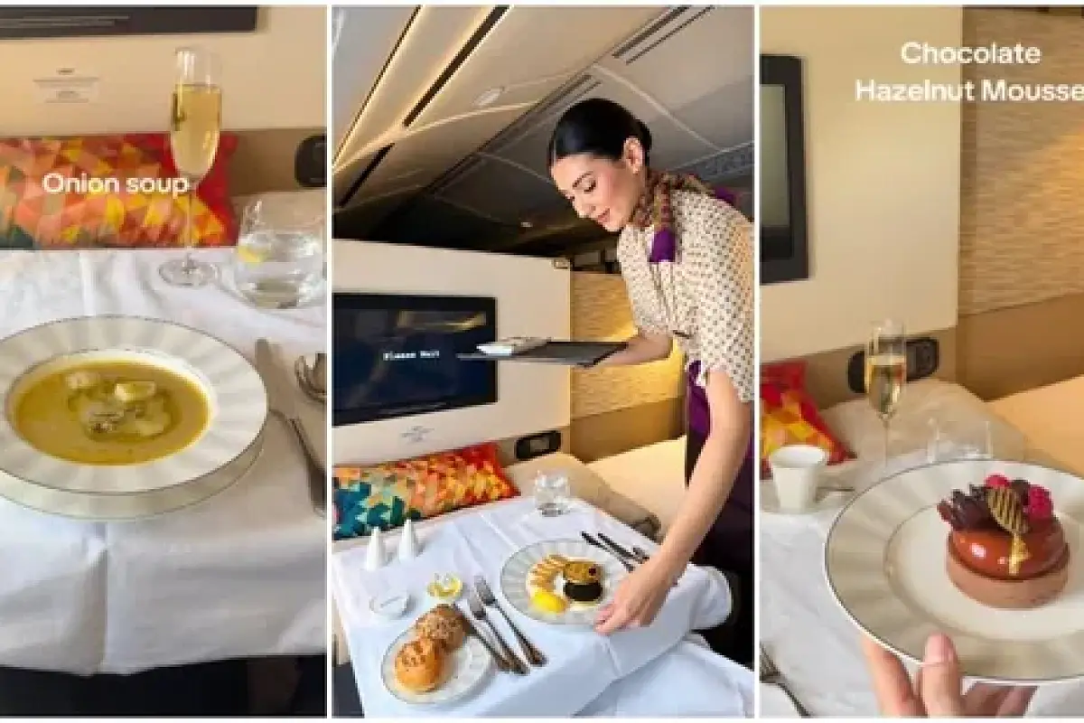 Etihad A380 First Class Dining: Inside a $13,720 Flight