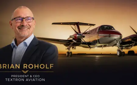 Textron Aviation new CEO started by painting airplanes