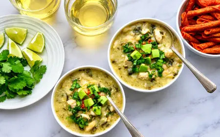 Soup White Chicken Poblano Chili Recipe Easy & Quick Instant Pot in 25 Minutes