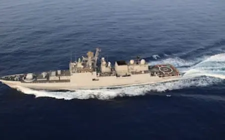 India Pakistan Naval Ship Collision Sparks Diplomatic Protest