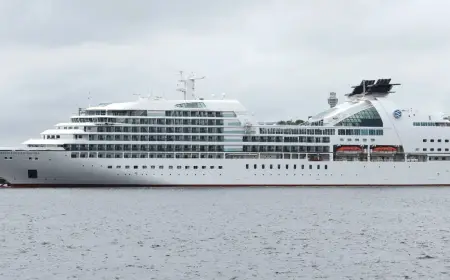 Mitsui Ocean Sakura Cruise Ship Unveils Grand Debut