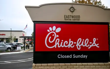 Chick-fil-A Lansing Township Debuts With Costumed Crowds