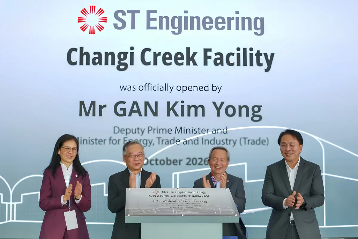 ST Engineering Opens $170 Million Singapore MRO Facility