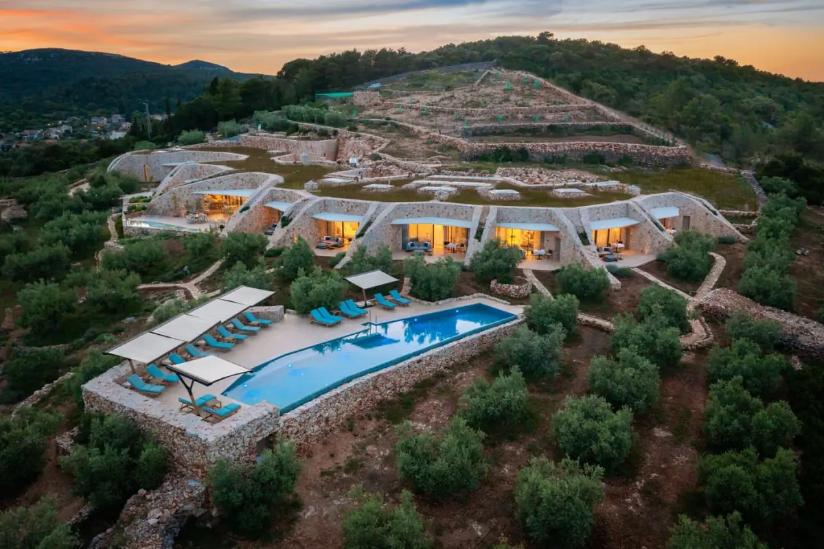 Villa Nai 3.3 Croatia Three MICHELIN Keys Hotel for 16 Guests