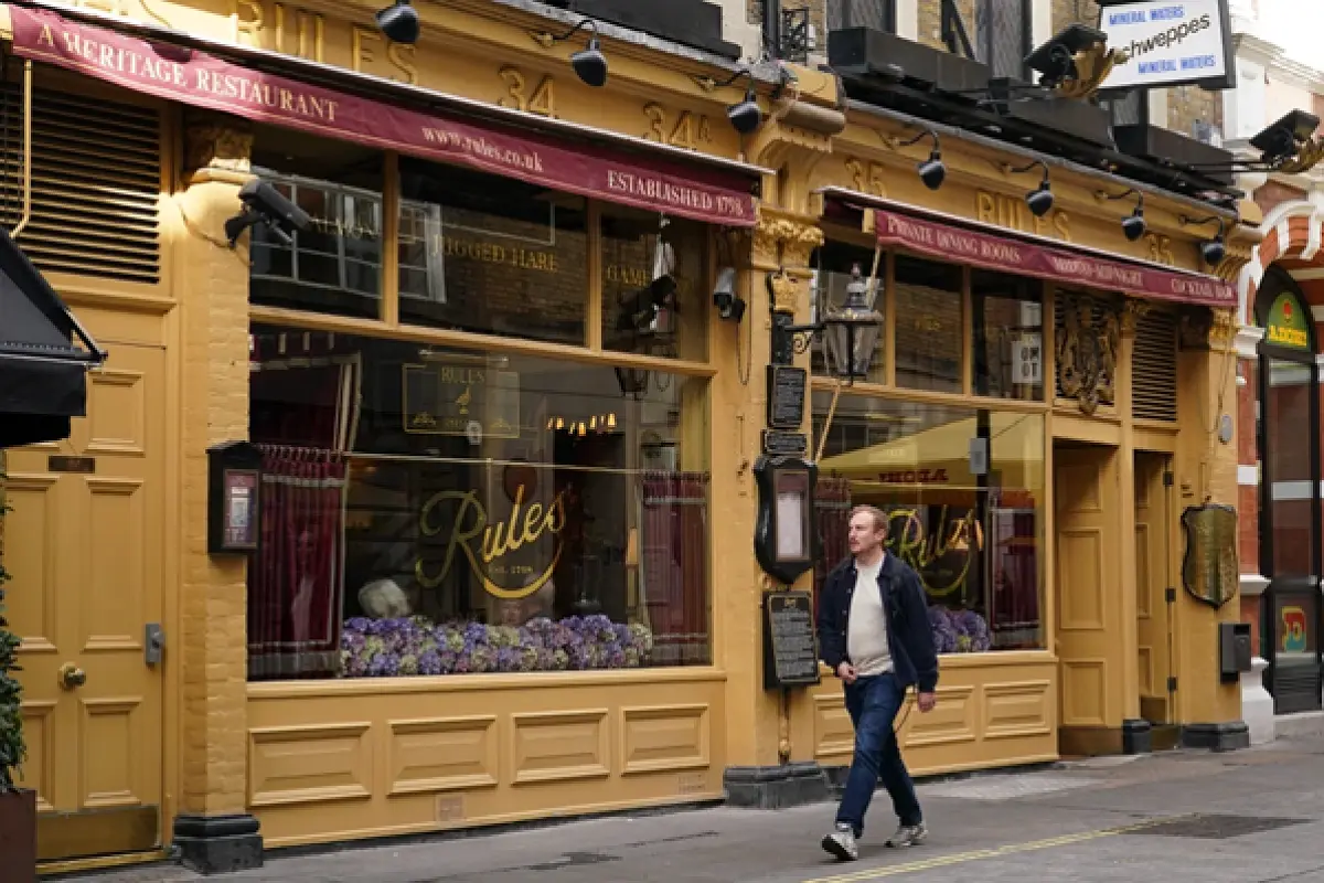 Rules Restaurant London National Trust Donation 2026 Saves Icon