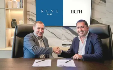 Rove Hotels and IRTH Group Partnership to Build Rove Homes in UAE